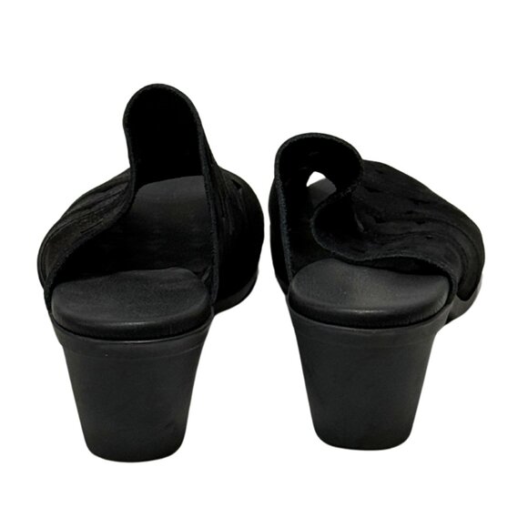 $399 Arche black cyra mules size 9 / eu 40 - Picture 2 of 6